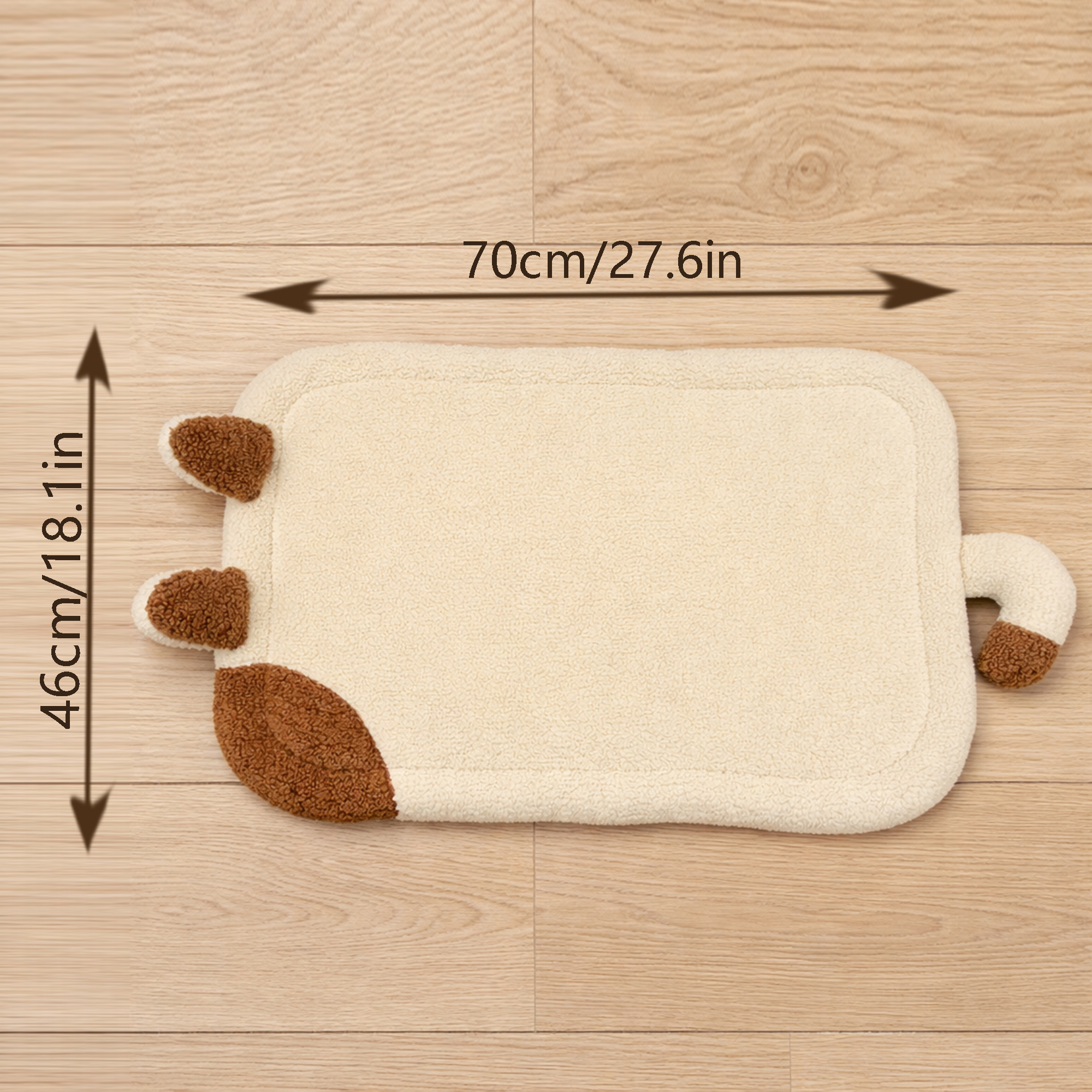 Thickened Lamb-Fleece Pet Mat  Washable  Chew-Resistant  And Anti-Slip Dog Bed  Durable   Scratch-Resistant  And Wear-Resistant Pet Cushion detail photo 9