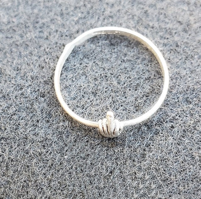 Fashion Jewelry Silver Alloy Middle Finger Ring