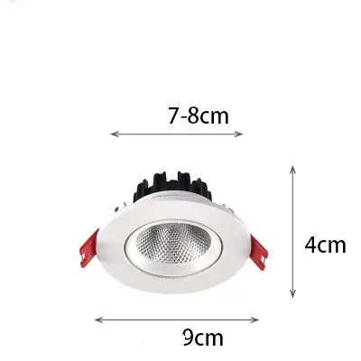 Household Wall Washing Lamp COB Spotlight Led