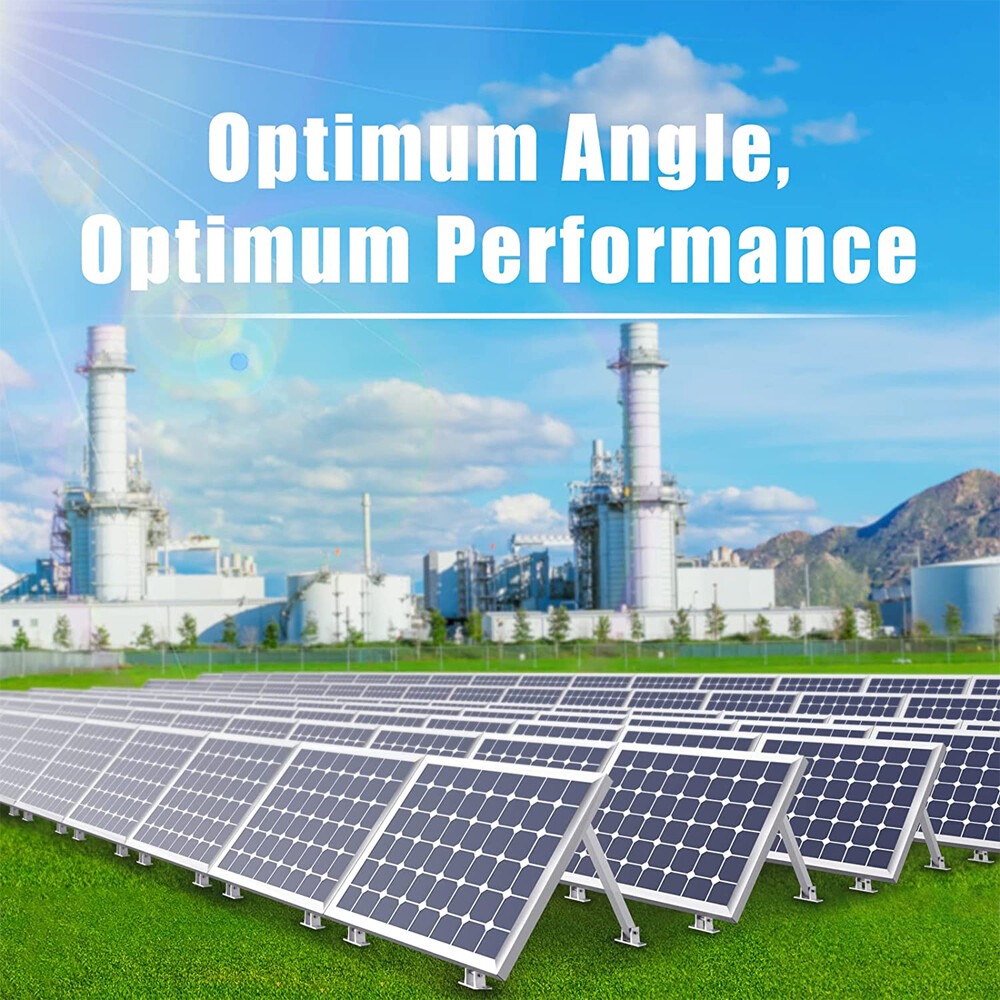 Solar Panel Mounting Brackets Aluminium Adjustable Angle For Wall & Roof — image 11