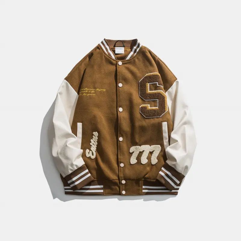 New Style Baseball Uniform Men's and Women's Jackets Couple