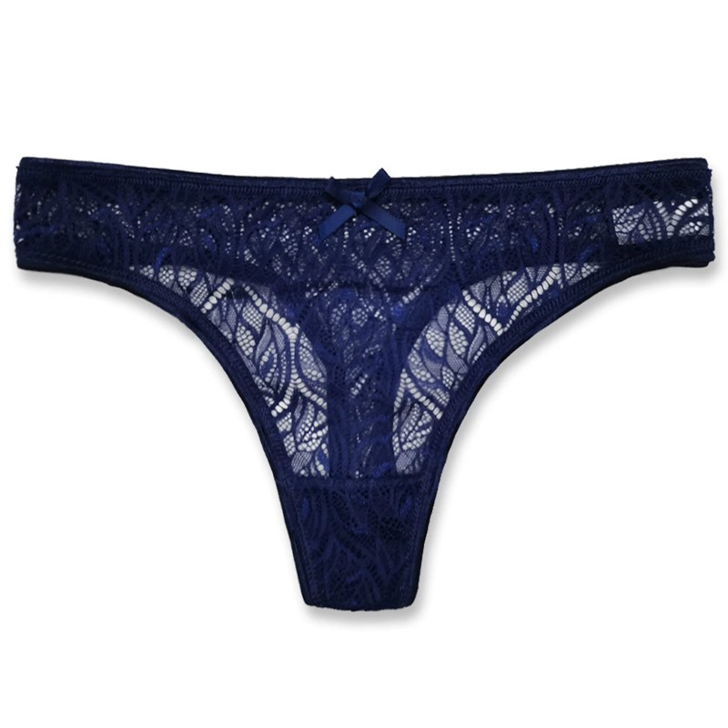 6 Pack Womens Sexy Lace Underwear Ladies Cotton Thongs G-String Knickers Briefs. — image 5