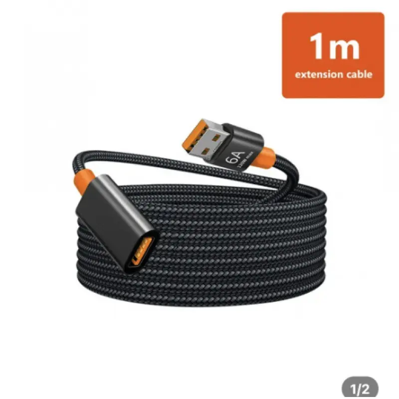 USB Male To Female Extension Cable, High