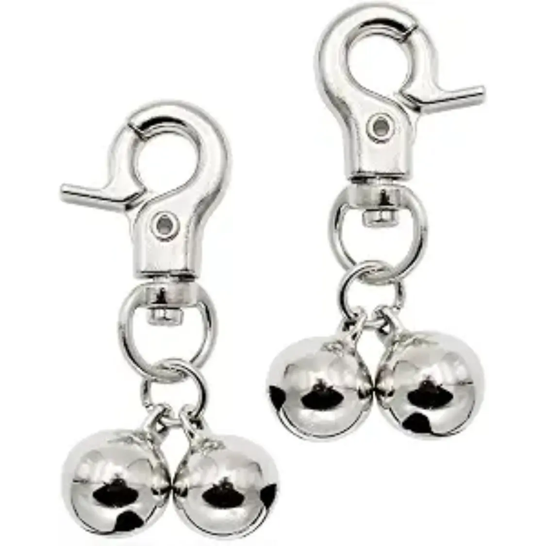 Bells For Dog Collars 2 Pack Stainless