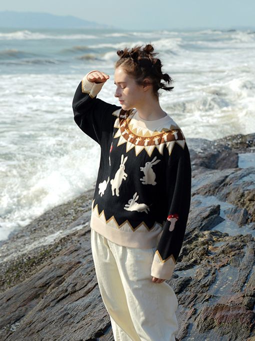 Women's Fashion Personalized Sweater Top