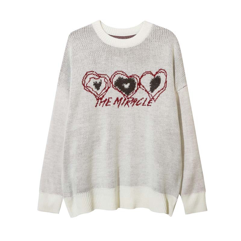 Fashion Personality Loose Lazy Style Knitwear For Men