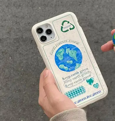 Three-dimensional Creative Earth Bracket Phone Case