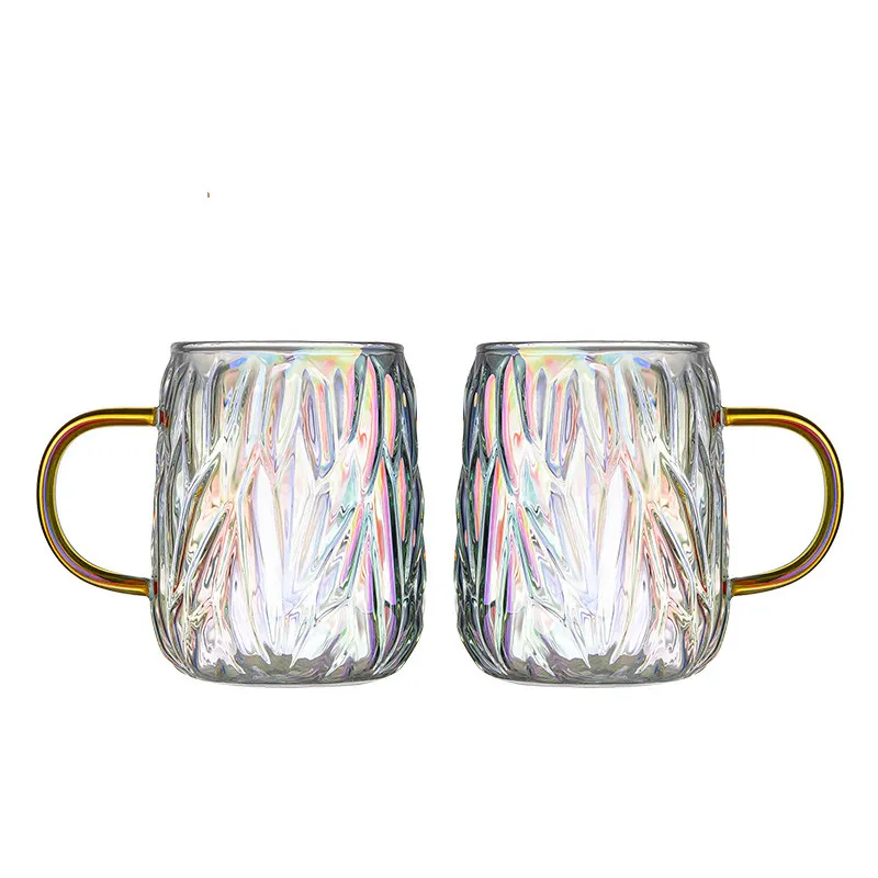 Coffee Glass Hanging Ear Cup Couple Water Cup A Pair Wine Glasses High Tea Cup