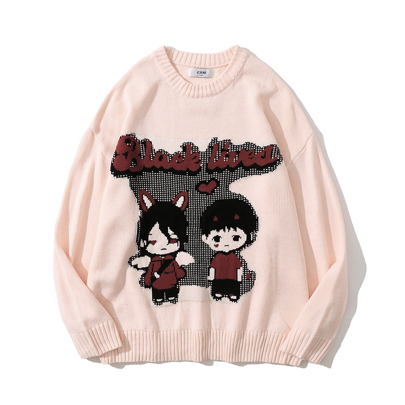 Crew Neck Knit Sweater, picture 5 of 8