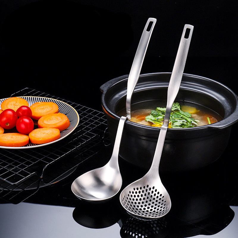 Title 1, Stainless Steel Colander For Porridge Wall Hang...