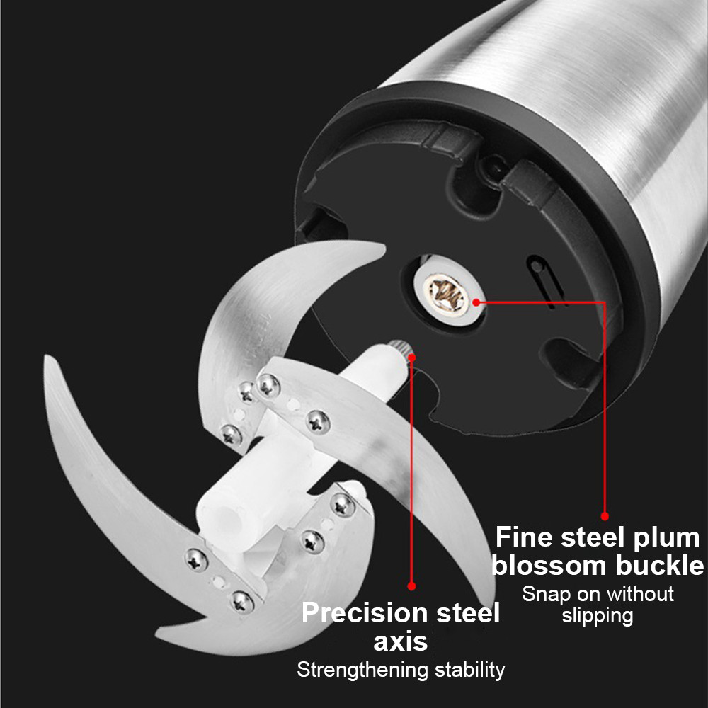 2L Electric Chopper Food Processor Multi Blender Meat Grinder Vegetable Mixer UK