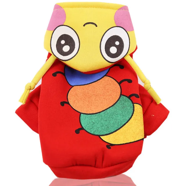 Two legged Cotton Coat Cartoon Transformed Into Small And Medium sized Dog Caterpillar - Shop at LoveMi