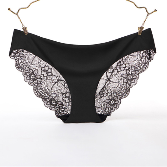 Title 4, Ice silk seamless low waist briefs