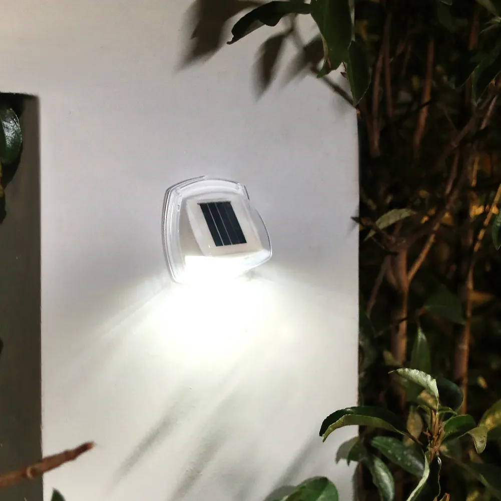 Outdoor Solar Courtyard Small Wall Lamp Garden Waterproof Rail Guarding Lamp Home Villa Wall Vintage Ornament Small Night Lamp – image 7
