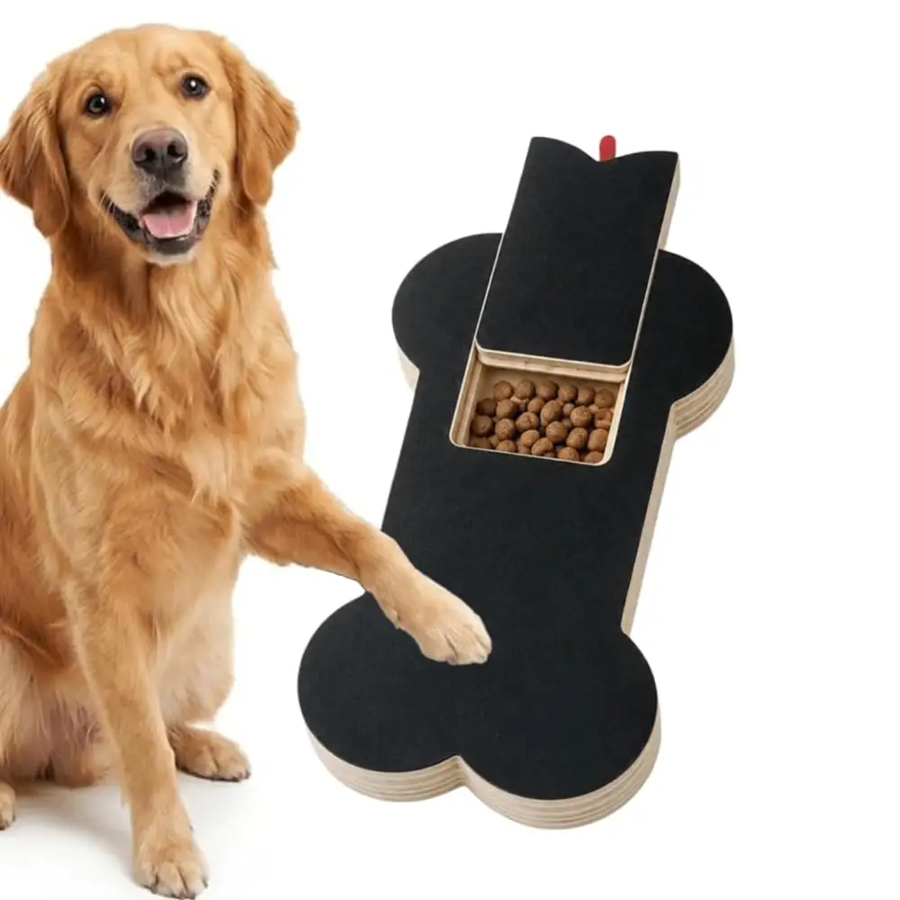 Dog Scratch Board with Treat Box