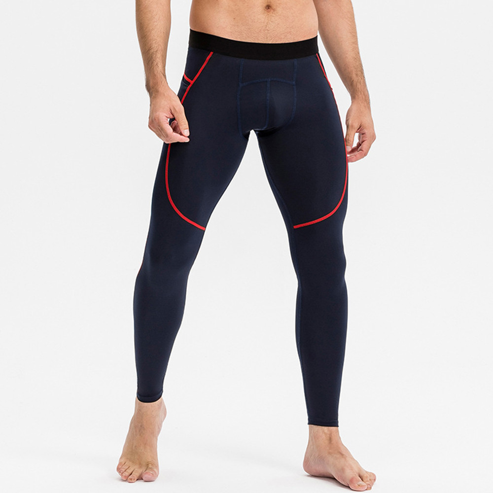 Title 7, PRO-tights voor heren met zakken Fitnesstraining