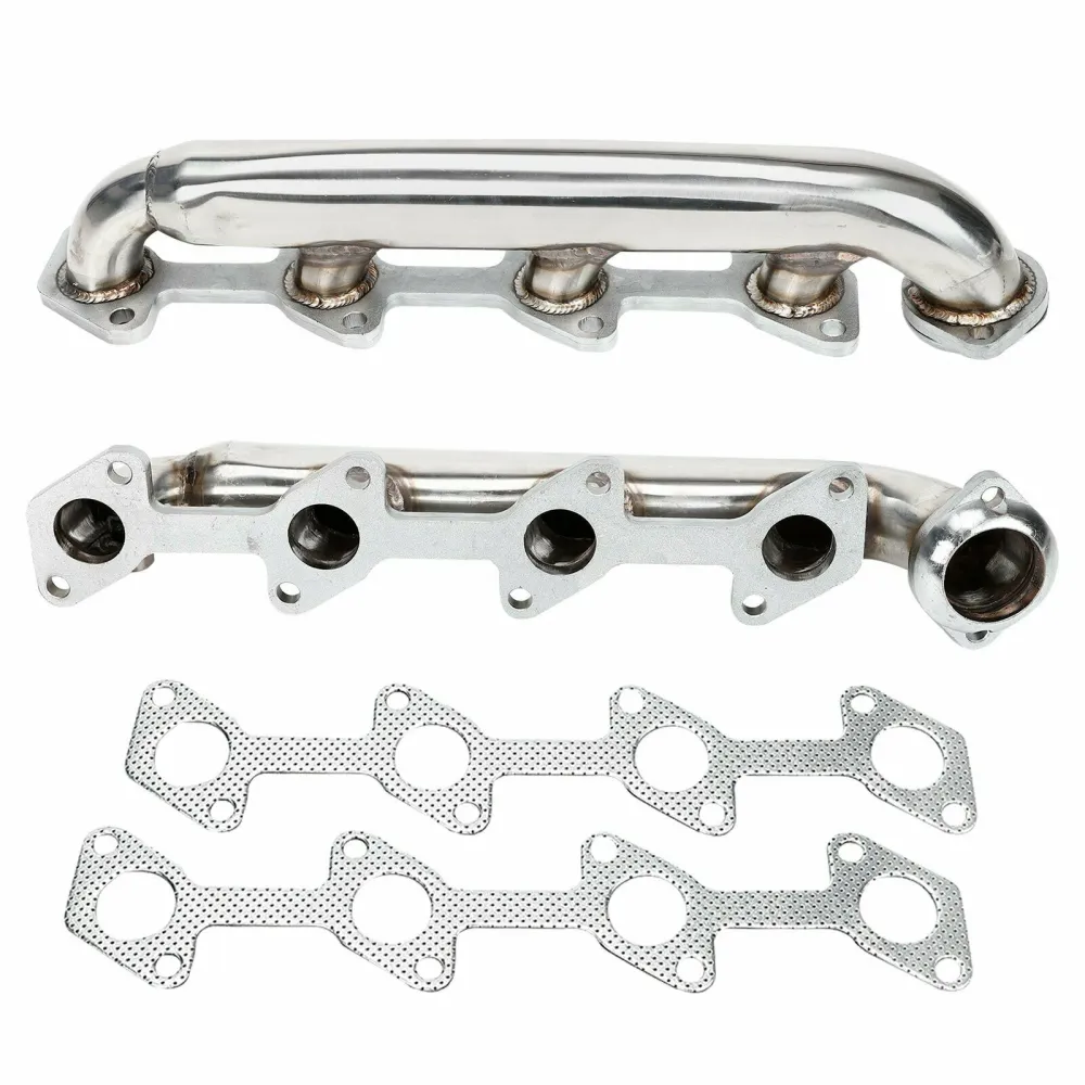 Exhaust Manifold Header For 03-07 Ford Powerstroke F250 F350 6.0  Ban The Sale Of Amazon