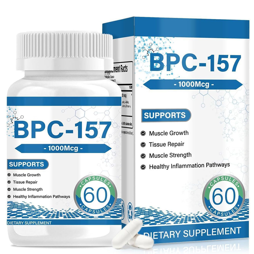 BPC 157 Supports Joint Health And Enhances Muscle Building 60 Capsules 1000 Mcg Vitamin - Shop at LoveMi