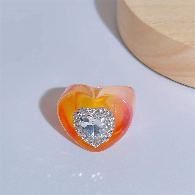 Title 5, Gradient Color Heart Encrusted Summer Personali...