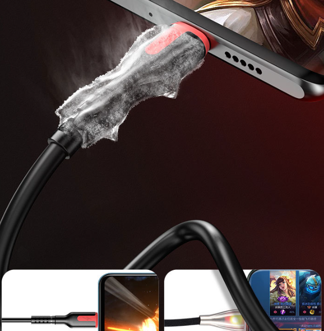 Fast Charge Data Cable One Drag Three 66W Braided USB