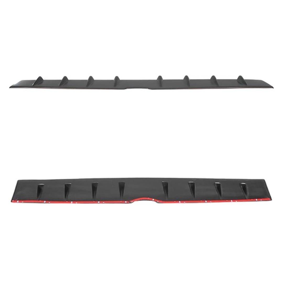Fits 08-23 Dodge Challenger Coupe Matte Black Shark Fin Roof Spoiler Wing