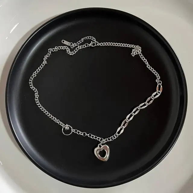 Vintage Pearl Love Butterfly Necklace