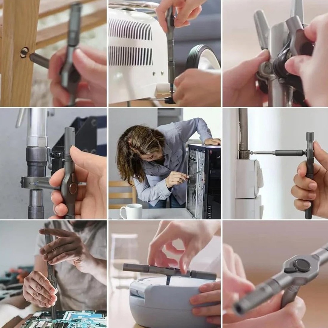 Magnetic Screwdriver Set, 42 In 1 DIY Ratchet Kit For Home, Bikes — image 2