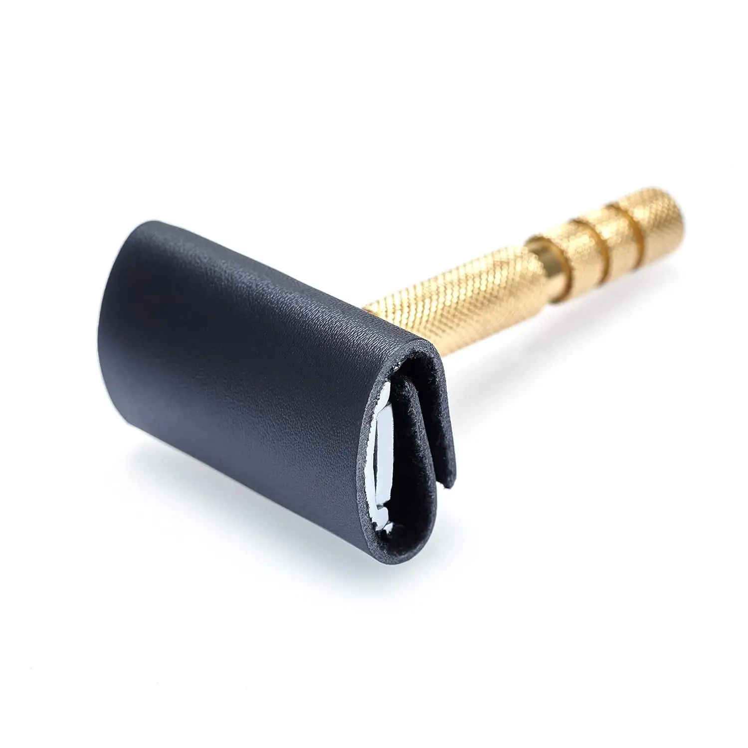 Safety Razor Head Protecting Leather Cover, Genuine