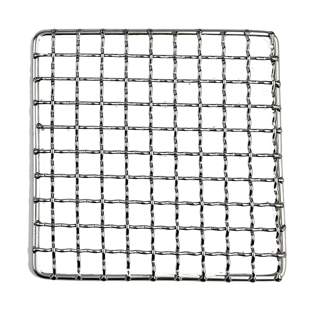 Title 1, Stainless Steel Round Barbecue BBQ Grill Net Me...