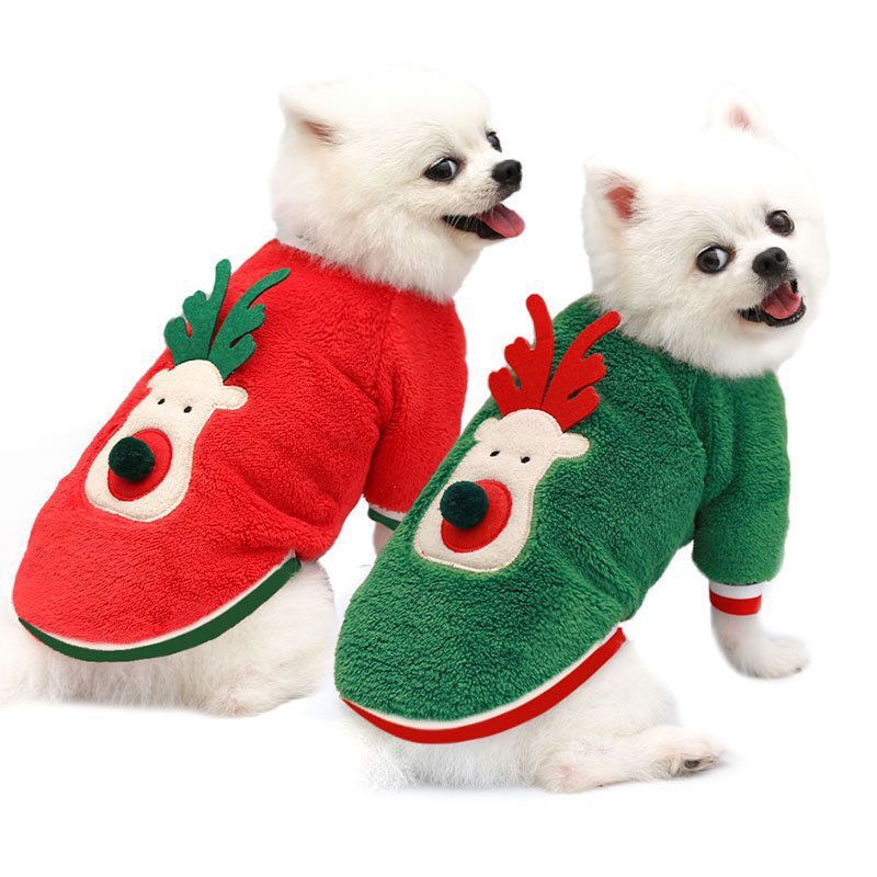 Title 5, Pet Plus Velvet Christmas Print Sweater, provid...