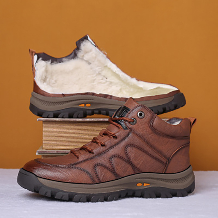 Title 6, Non-slip wear-resistant outdoor high-top cotton...