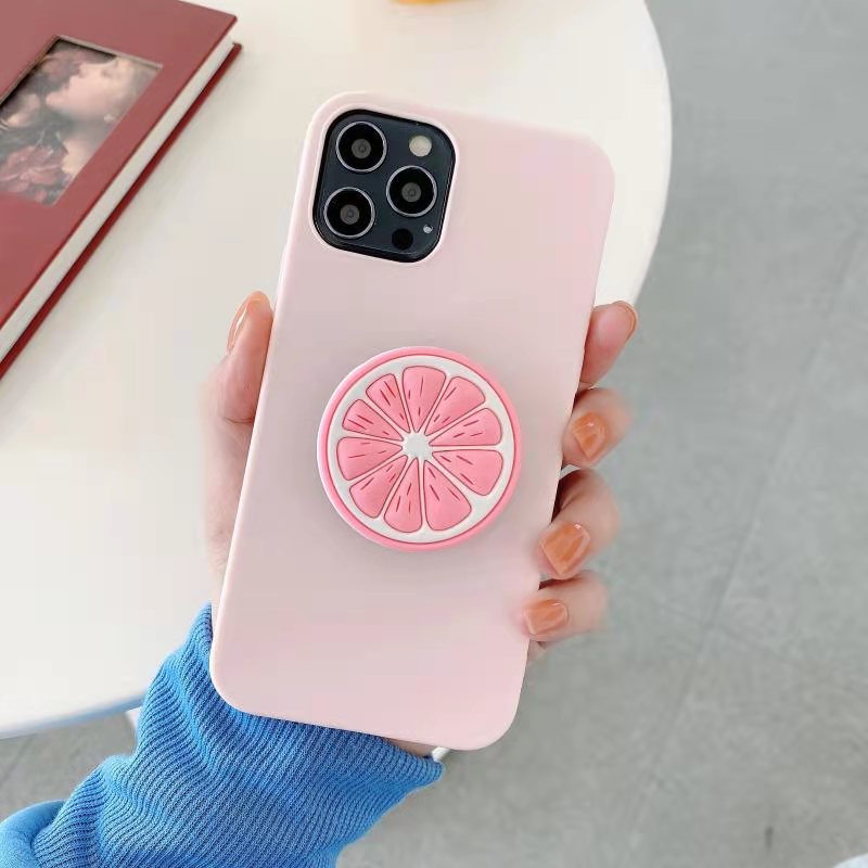 Title 1, Cute Fruit Holder Phone Case Protect your mobil...