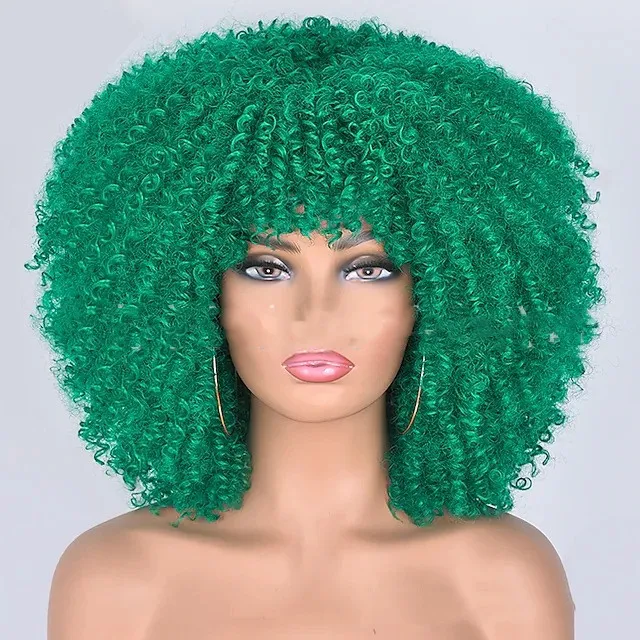 Small Curly Hair Rose Mesh Synthetic Headgear - 16 Style