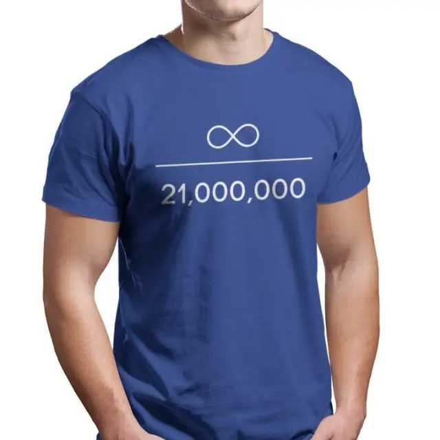 European And American Men's Fashion Short Sleeve T shirt With Encrypted Currency Pattern Blue - Shop at LoveMi