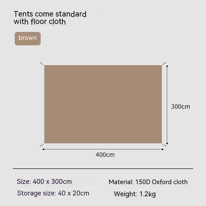 Brown 12 Square Meters