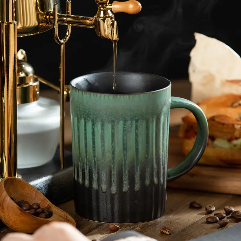 Japanese Retro Ceramic Large Capacity Coffee Cup