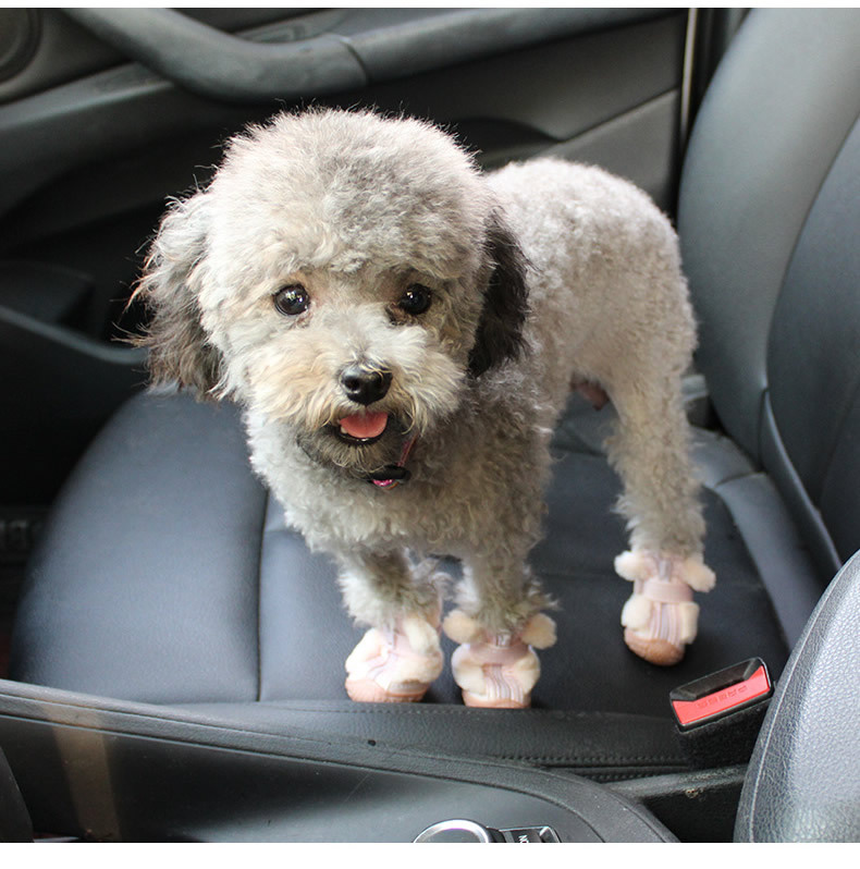 Title 3, Winter Hunde Schuhe aus Plüsch, niedliche Stief...