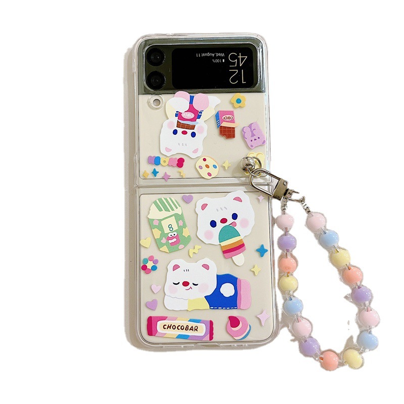 Phone case with chain