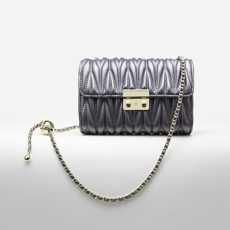 Small Incense Wind Niche Design Chain Diagonal Silver - Shop at LoveMi