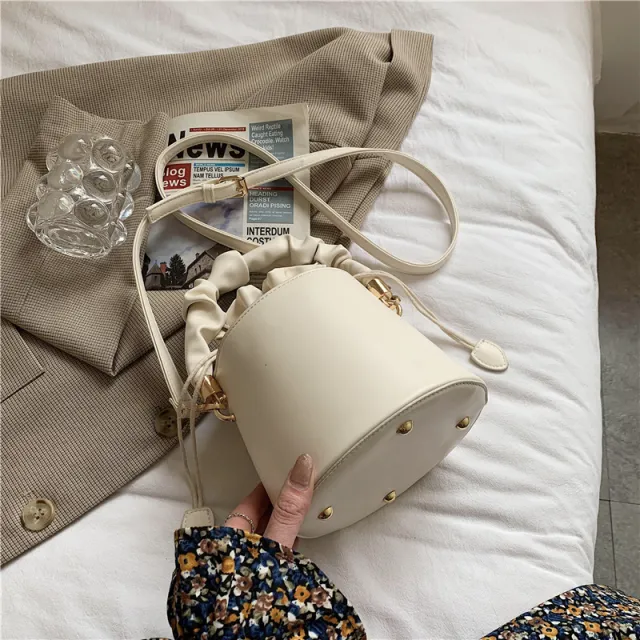 Messenger Bag Fashion Western Style Shoulder Bag White - Shop at LoveMi