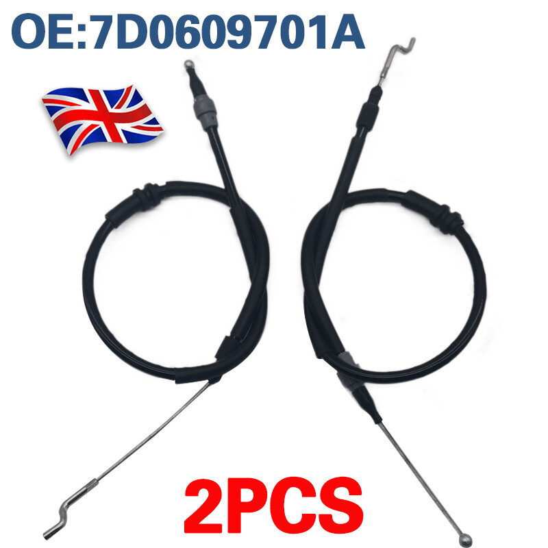 HAND BRAKE CABLE REAR X 2 DISC BRAKE MODELS For VW T4 TRANSPORTER VAN A2052