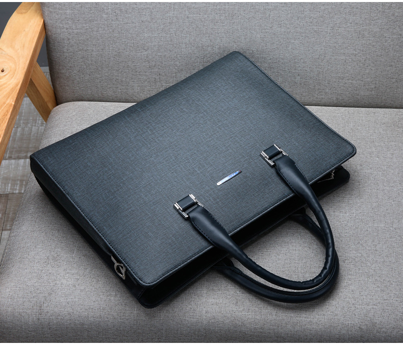A One-shoulder Cross-slung Male Business Briefcase — foto 5