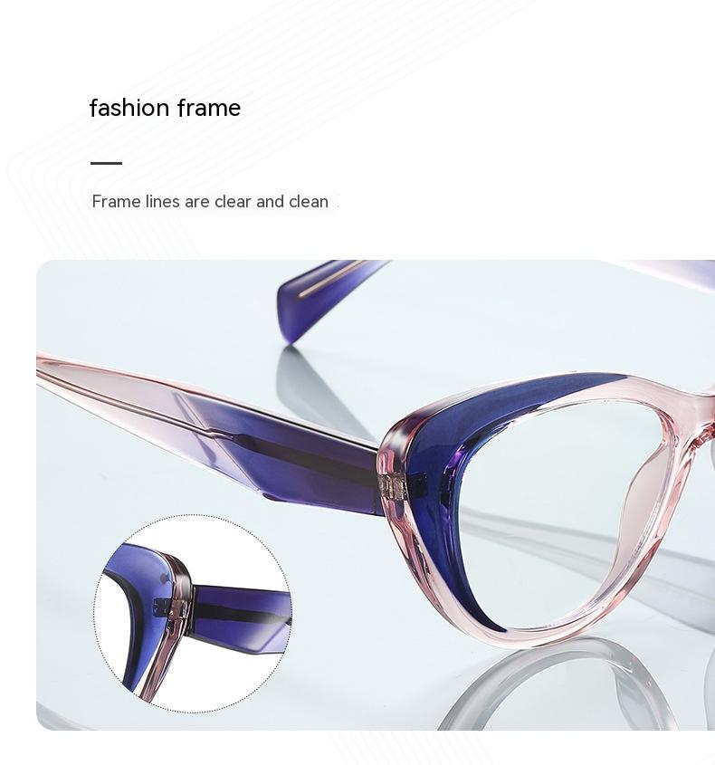 Title 5, Thick Ring TR90 Plain Glasses Frame