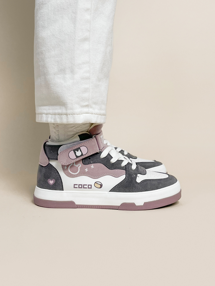 Fashion Personality Cute Women's High Top Shoes