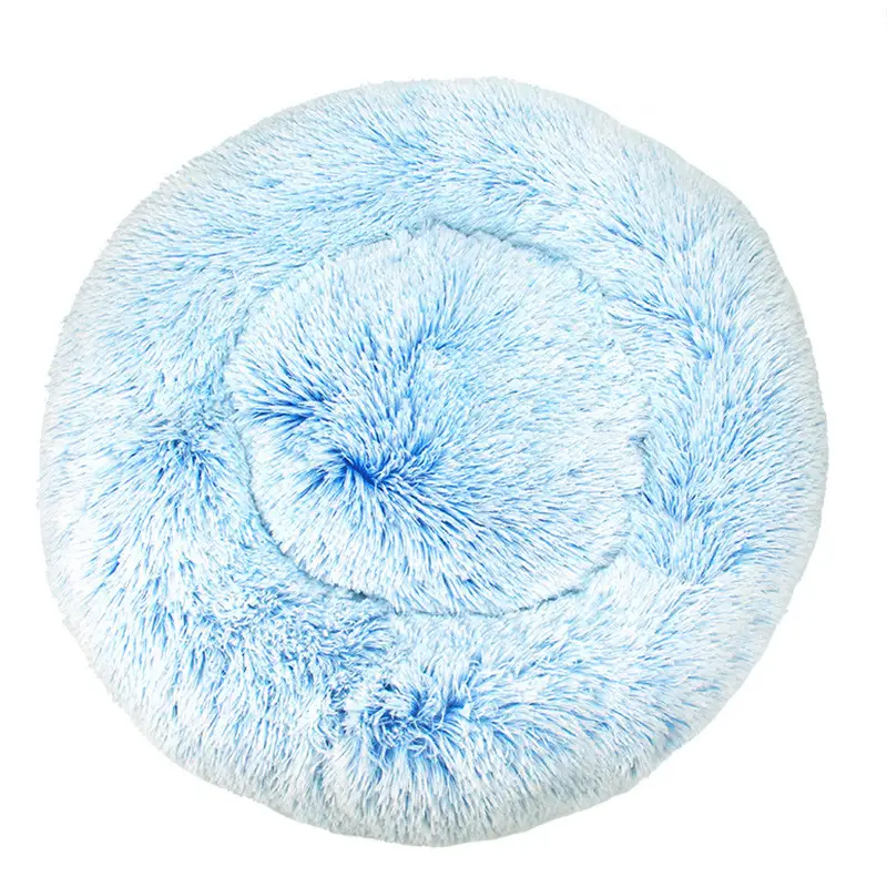 Pet Cat Supplies Round Plush Cat Litter Kennel Dog Mat To Keep Warm In Winter