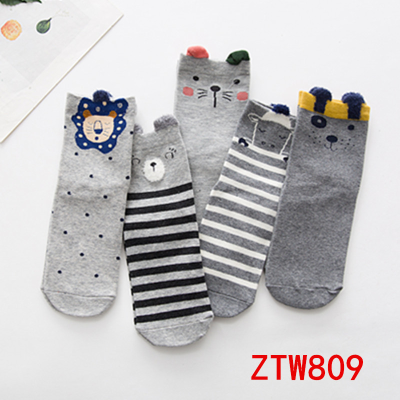 Title 7, Chaussettes femme dessin animé oreilles tendanc...