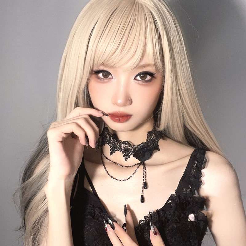 Choker Rose Gothique