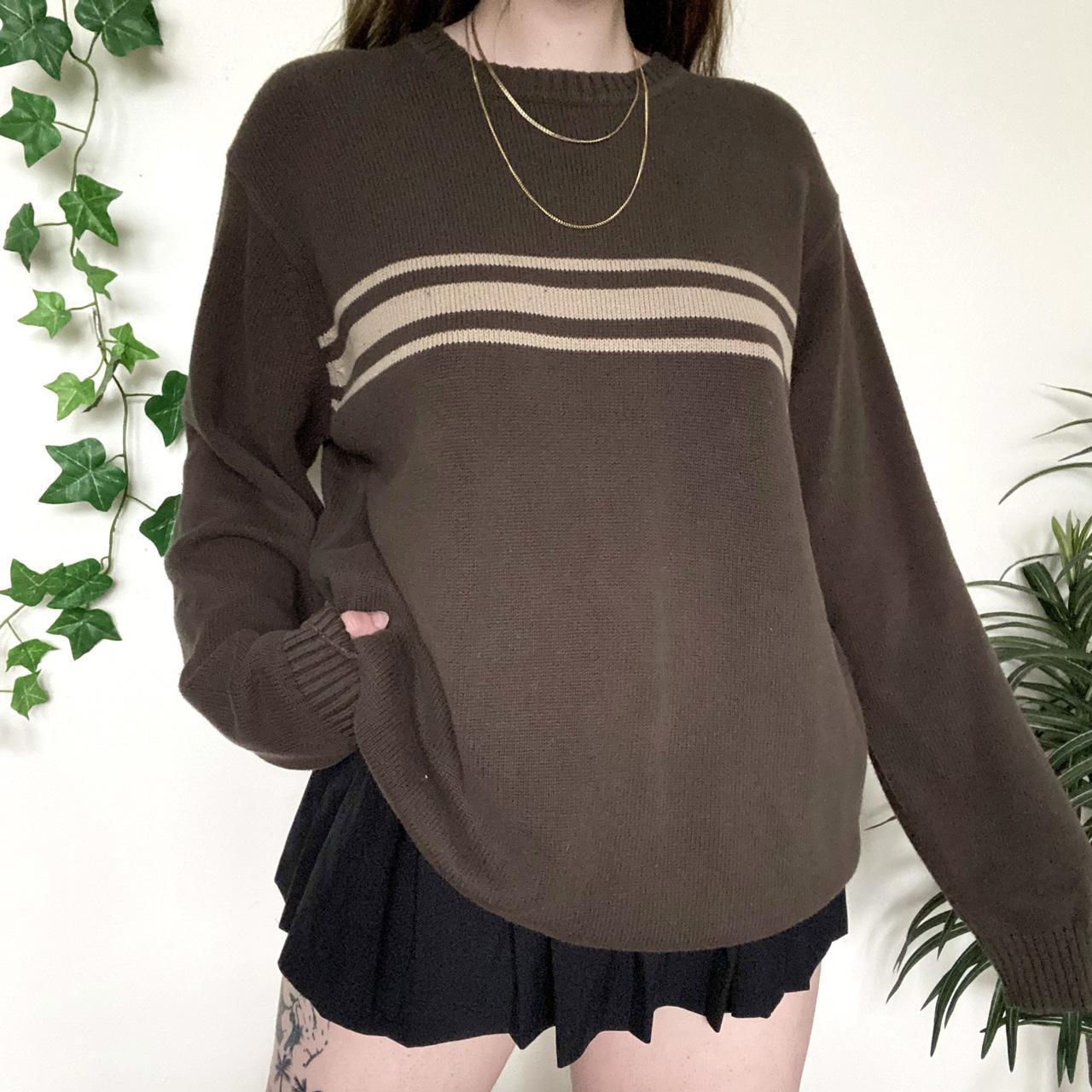 Casual Round Neck Long Sleeve Knit Sweater