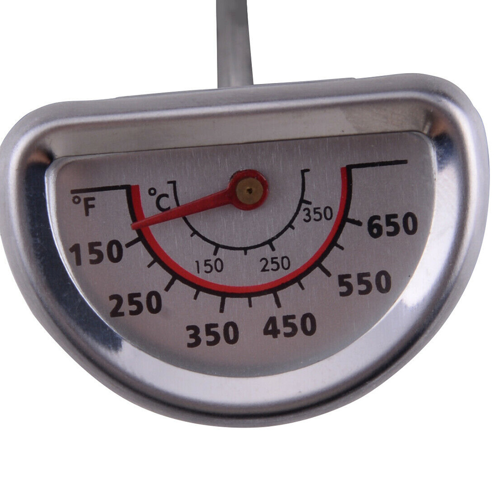 Bimetal thermometer semicircular thermometer (photo color)