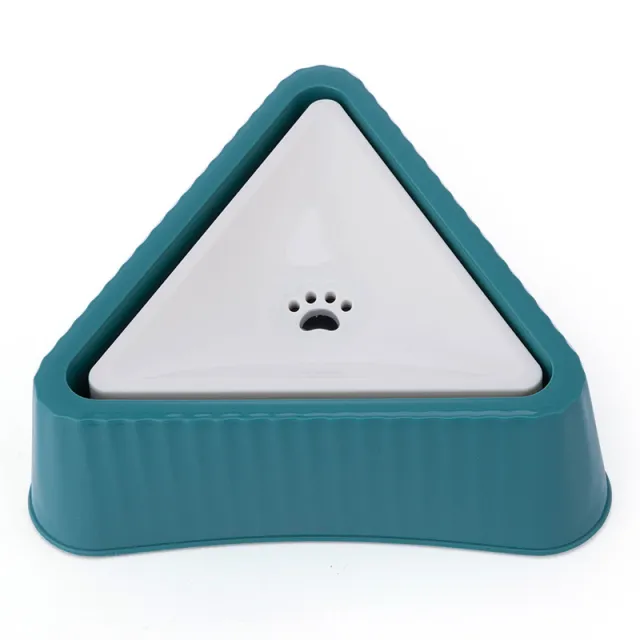 Pet Floating Bowl Separate Cat Water Dispenser Dark Green - Shop at LoveMi
